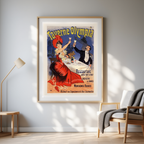 Taverne Olympia by Jules Chéret – Vintage French Poster Art Print