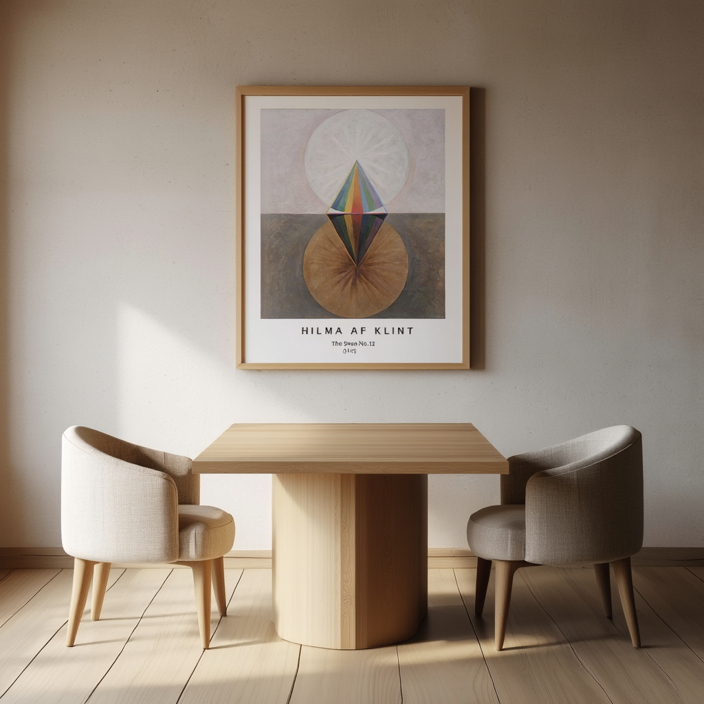 Hilma af Klint - The Swan No. 12 Poster