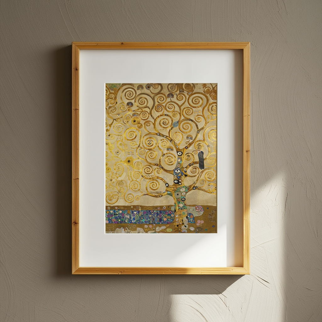 Gustav Klimt – L'Arbre de Vie (The Tree of Life) - Iconic Symbolist Art Print