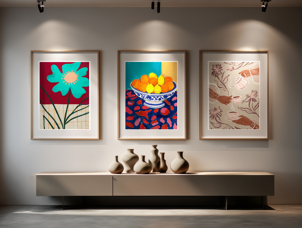 Brown & Earthy Florals – 6 Prints Mix & Match Collection