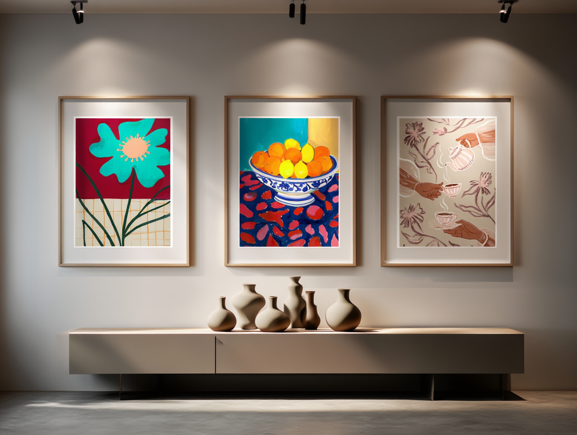 Brown & Earthy Florals – 6 Prints Mix & Match Collection