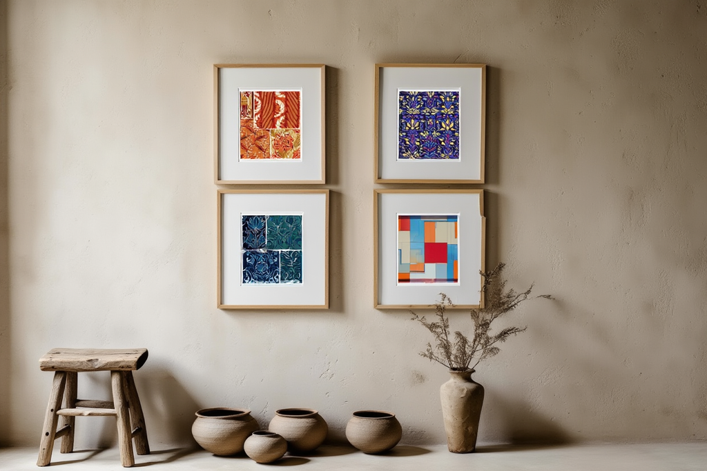 Émile-Allain Séguy – Botanical Art Deco Quartet - 4 Prints Mix & Match