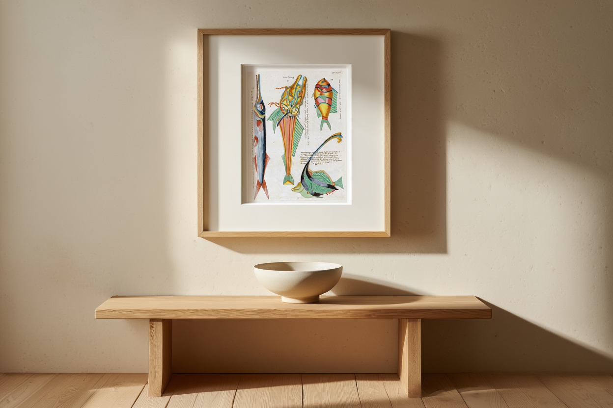 Louis Renard - Poissons Plate 57 Poster