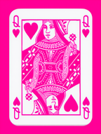 Aces and Queens Cards – Set of 4 Prints - Hakyarts