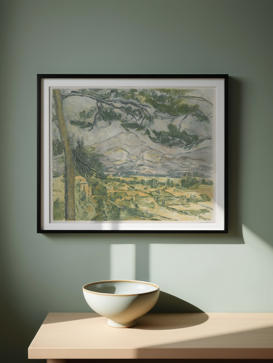 Paul Cézanne - La Montagne Sainte-Victoire