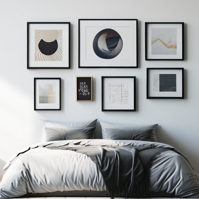 Trendy Gallery Wall – Living Room Set of 6