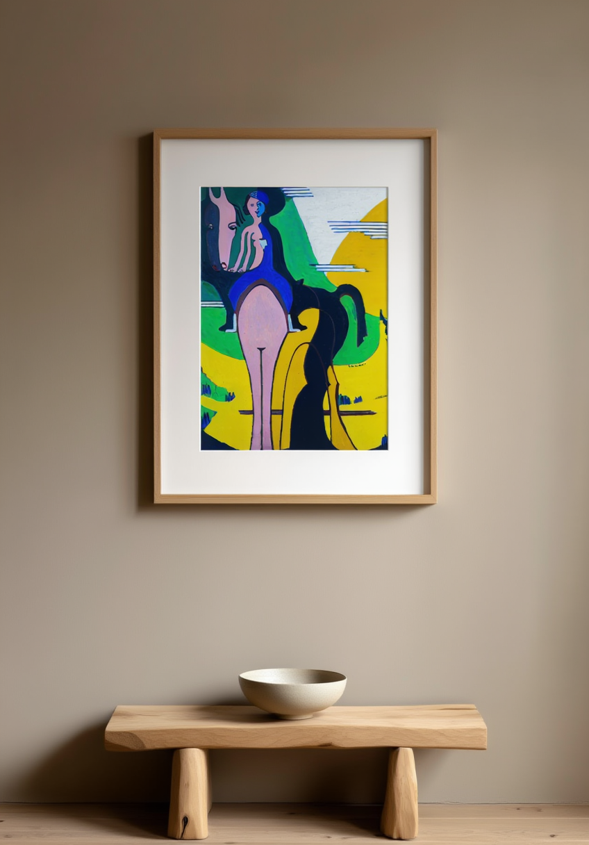 Ernst Ludwig Kirchner - Female Rider