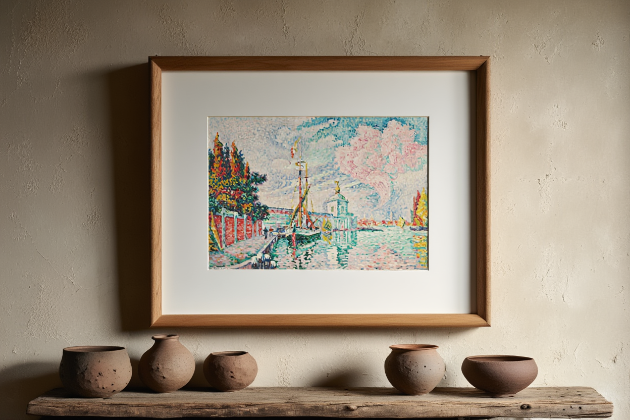 Paul Signac - La Dogana 'Venise'