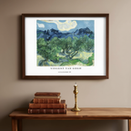 Vincent Van Gogh - Olive Trees with the Alpilles Poster