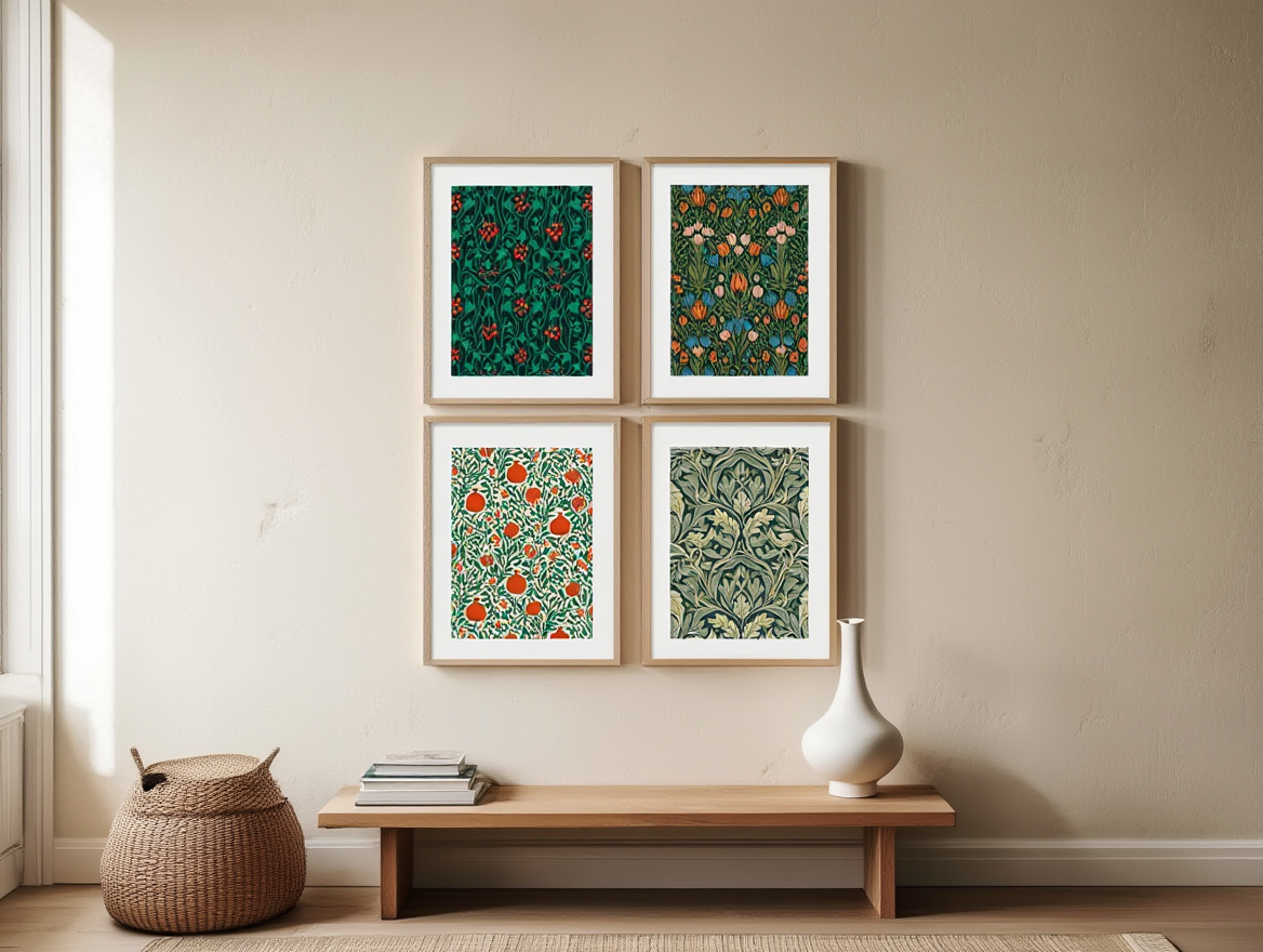 William Morris – Garden Symphony Prints