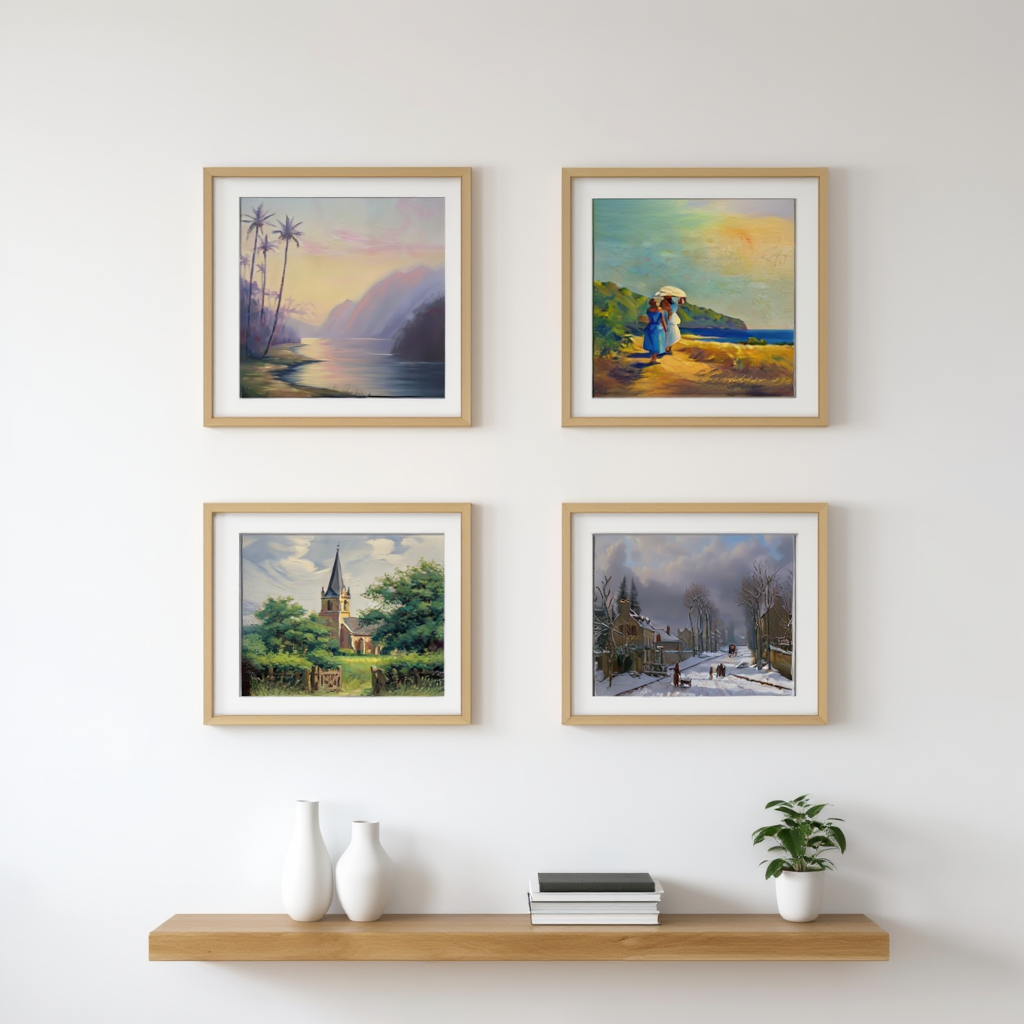 Pissarro – Garden & Orchard Quartet