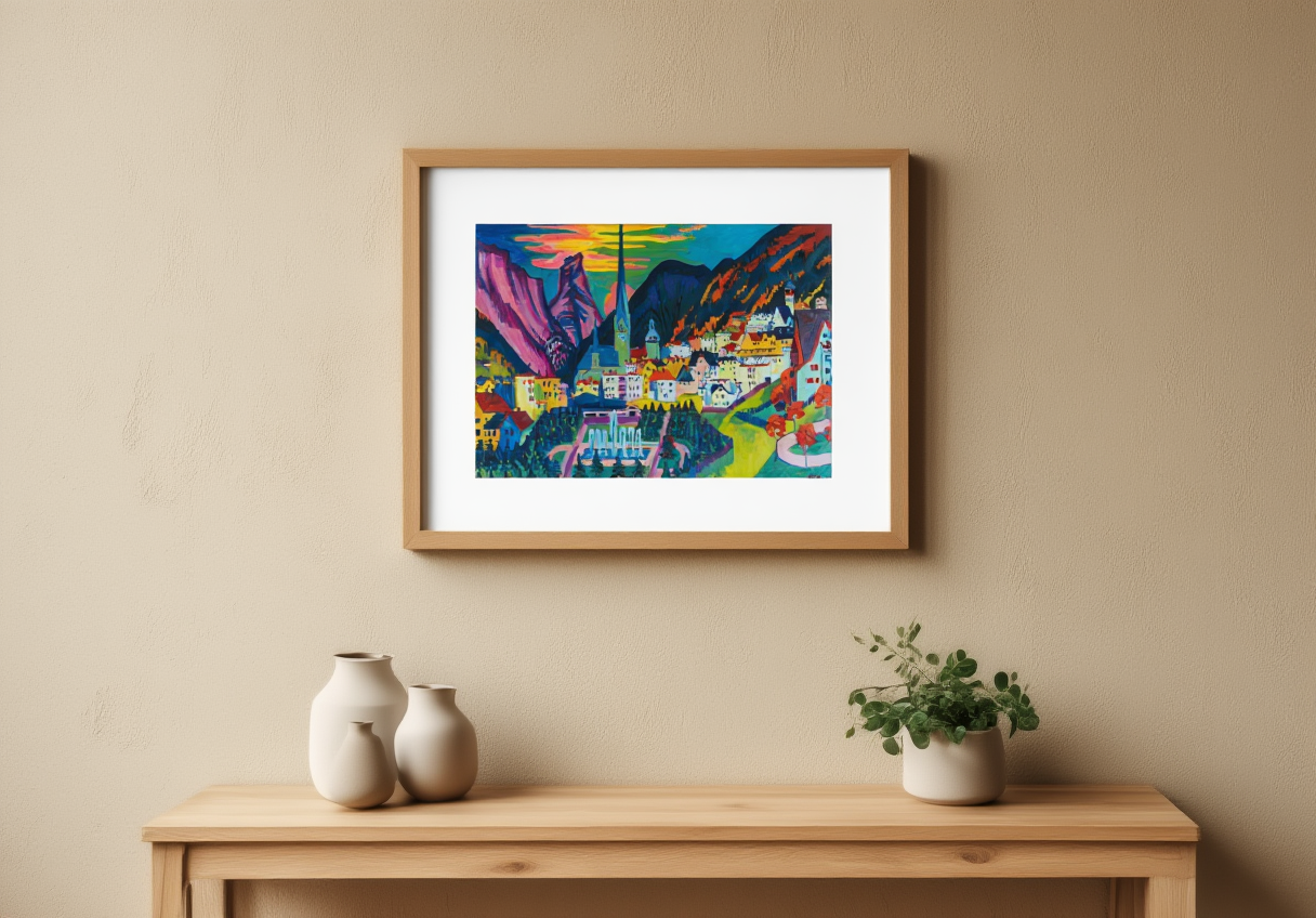 Ernst Ludwig Kirchner - Davos in Summer