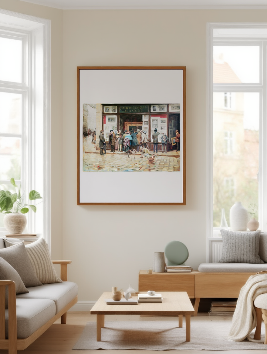 Public Exhibition of a Picture