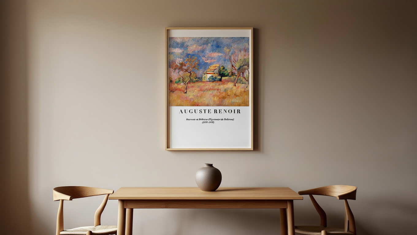 Auguste Renoir – Dovecote at Bellevue (Pigeonnier de Bellevue) - Iconic Impressionist Art Print