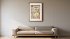 Alphonse Mucha – Manufacture Royale De Corsets, 1897 – Art Nouveau Advertising Poster Print | Decorative Wall Art - Hakyarts
