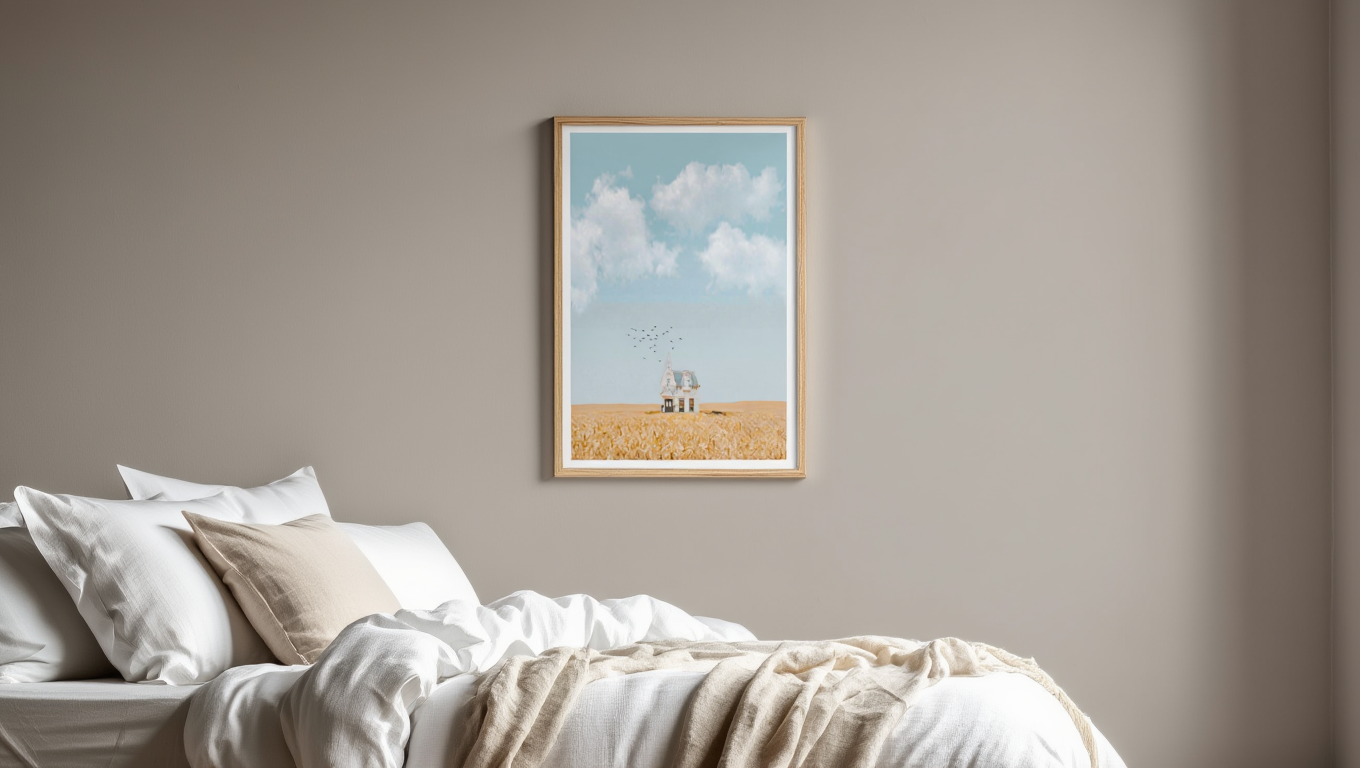 Field Crop House Poster