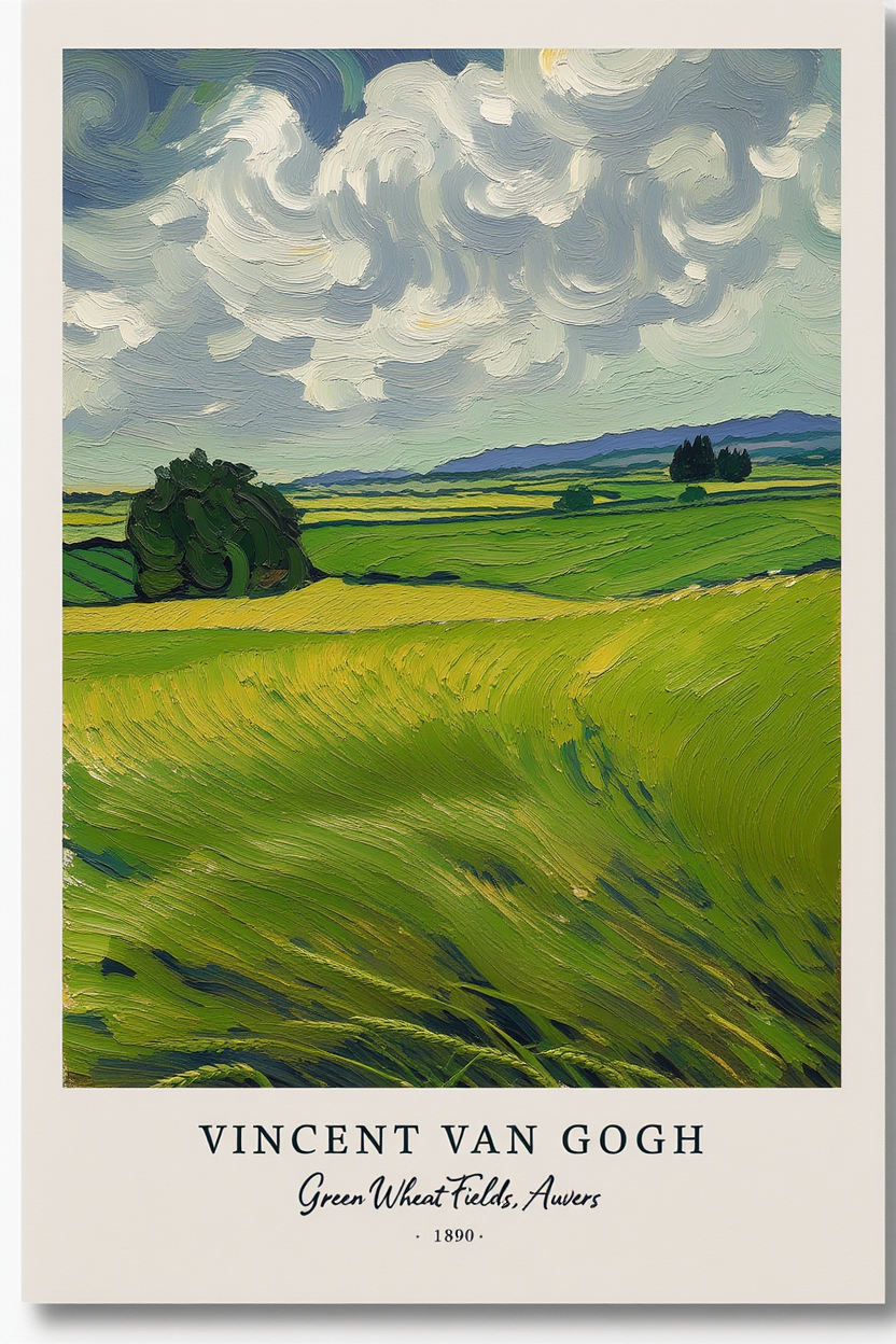 Vincent Van Gogh 4-Print Collection – Vibrant Masterpieces