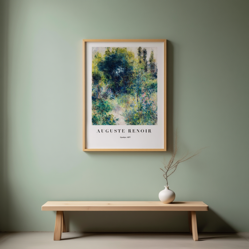 Auguste Renoir - Garden Poster