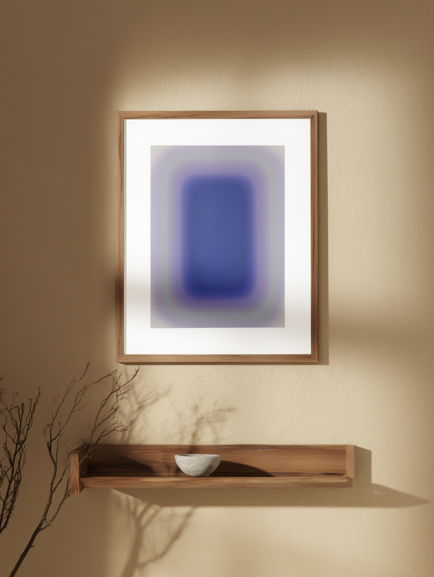 Chromatic Convergence – Colorful Abstract Art Print for Home & Office