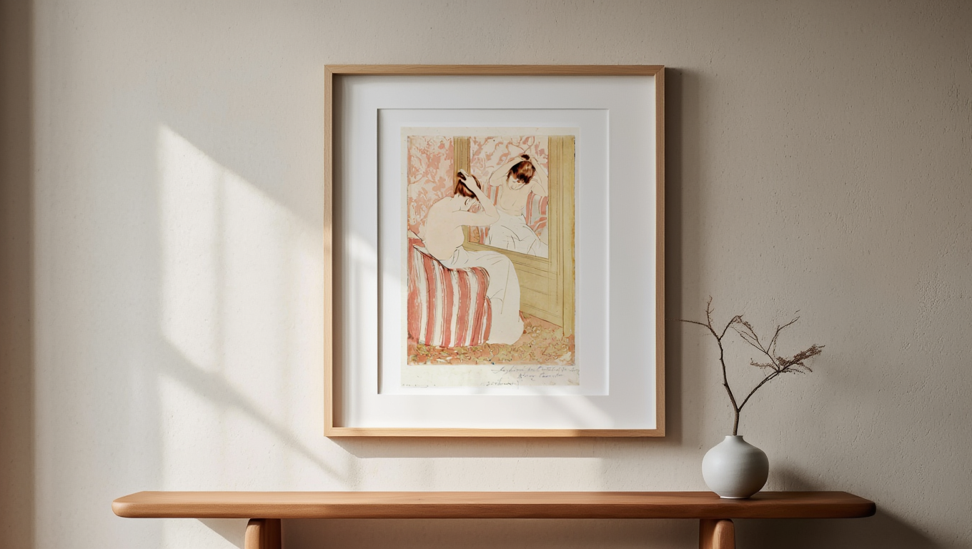 Mary Cassatt – The Coiffure – Iconic Impressionist Art Print