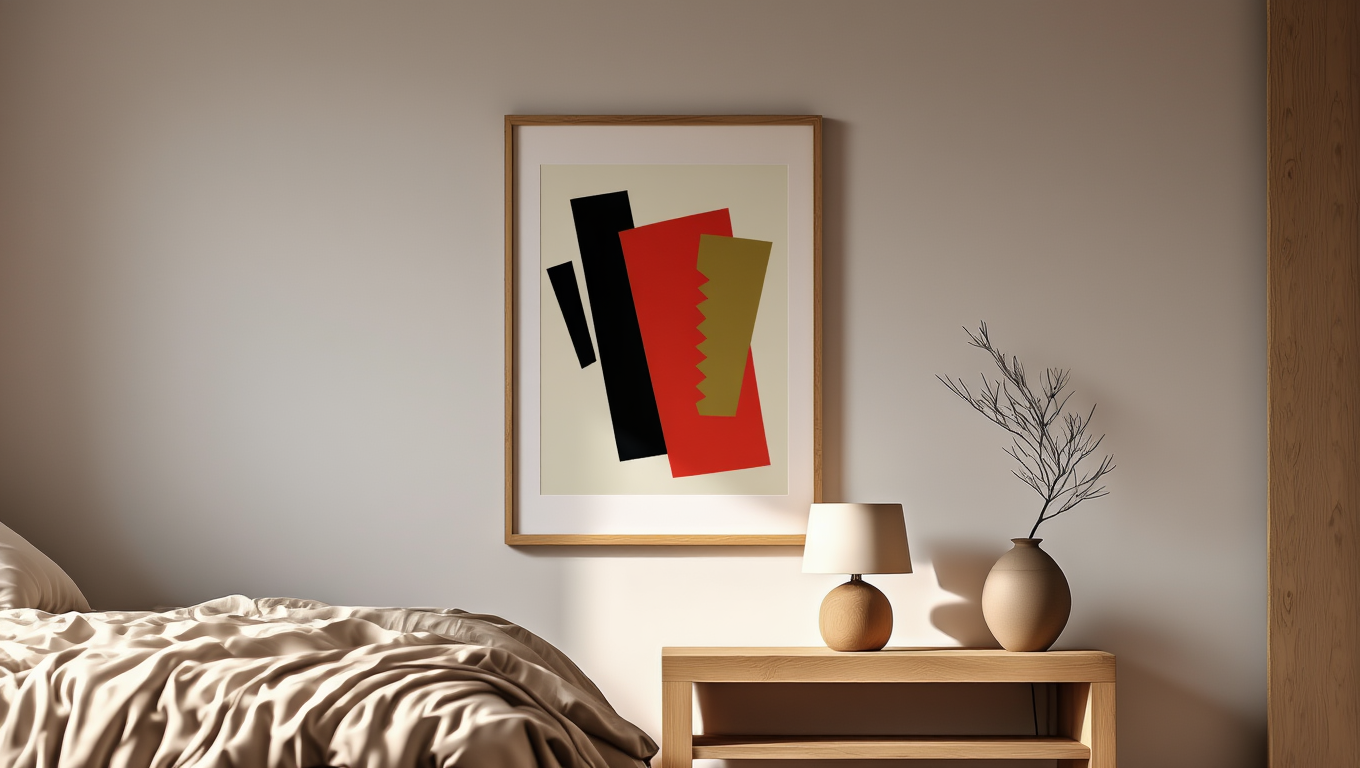 El Lissitzky – Composition in Red, Black, and Gold, 1920