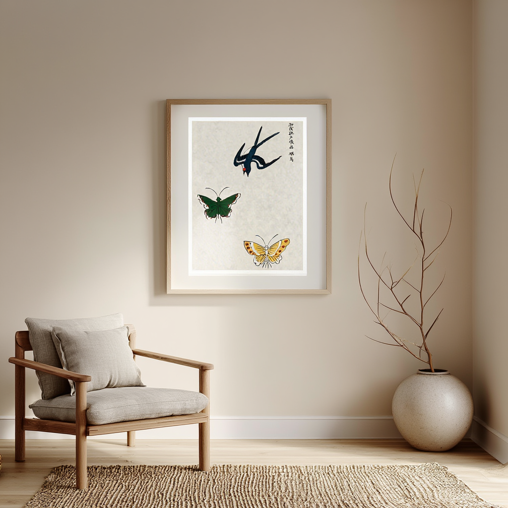 Taguchi Tomoki - Swallow and Butterflies