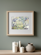 Moulin sur une Rivière – Paul Cézanne Poster | Post-Impressionist Landscape Art Print