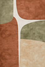 Radiant Lines – Colorful Minimalist Poster