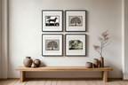 Julie de Graag Mix & Match – 4 Prints Wall Art