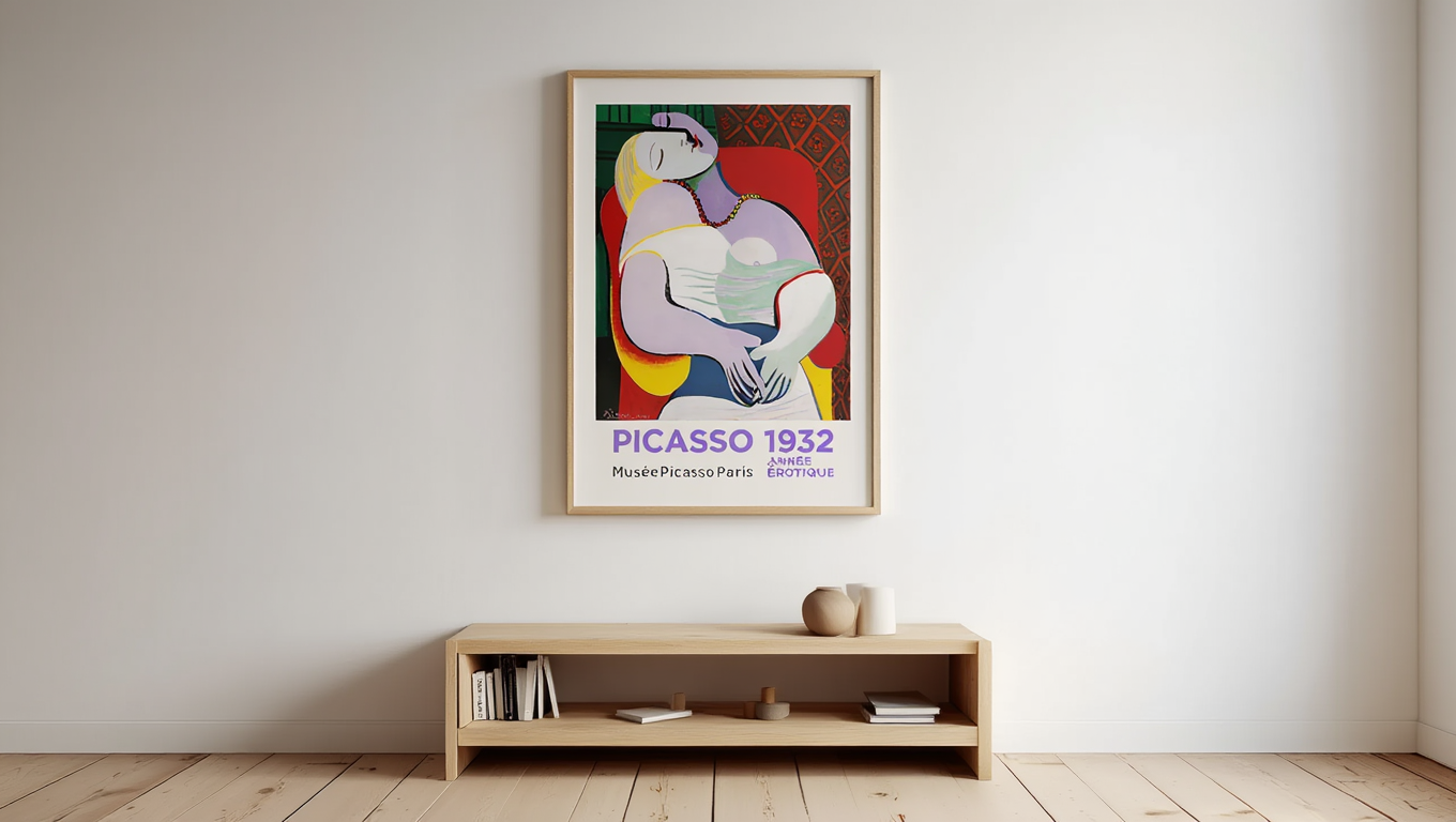 Musée Picasso Paris 1932 Art Exhibition Poster