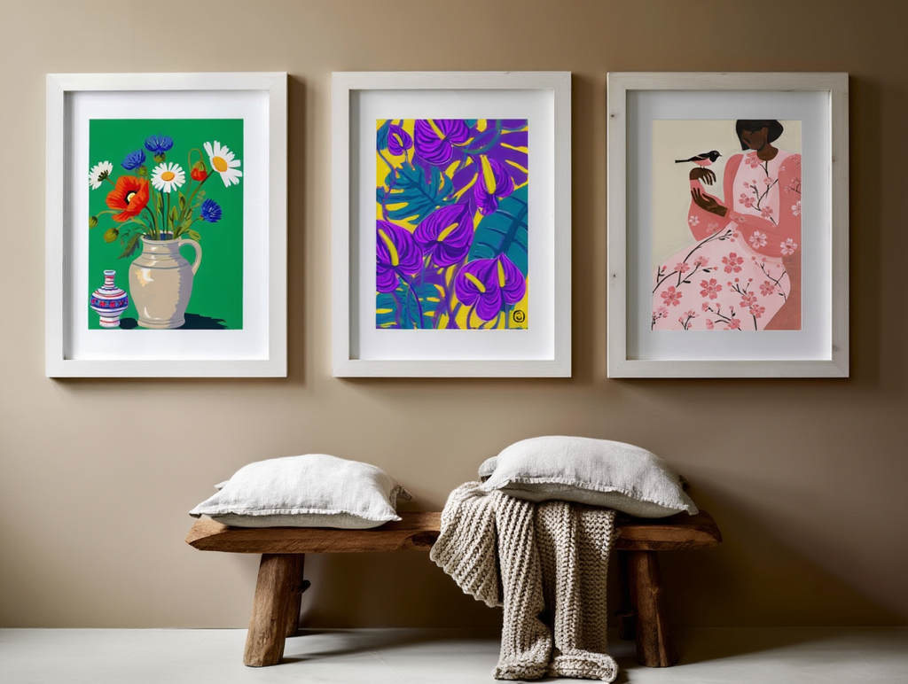 The Garden Series – 7 Botanical Wall Art Prints