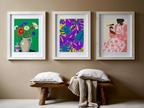 The Garden Series – 7 Botanical Wall Art Prints - Hakyarts