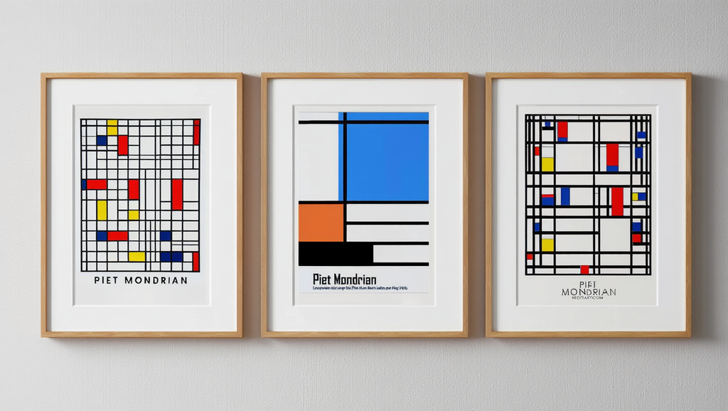 Piet Mondrian – Mix & Match Geometric Prints