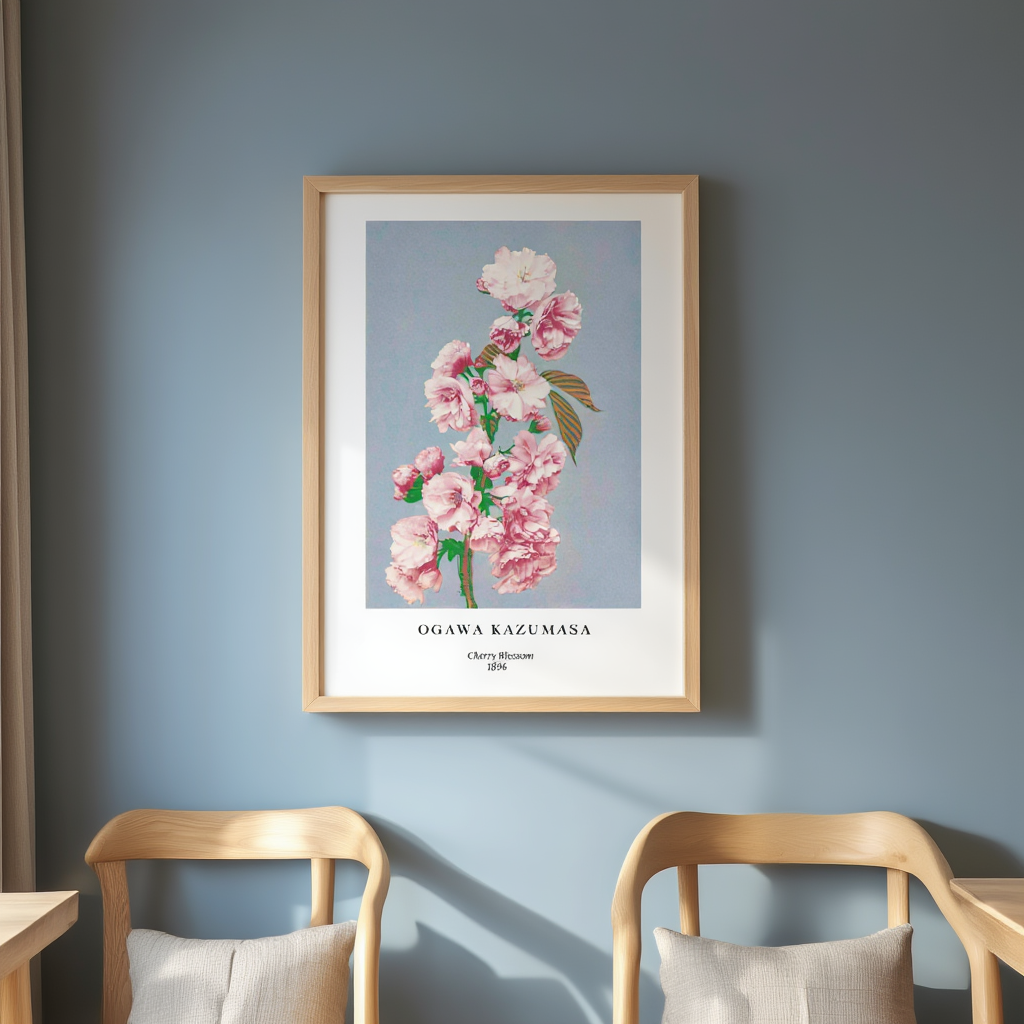 Cherry Blossom by Ogawa Kazumasa (1896) – Timeless Japanese Photography