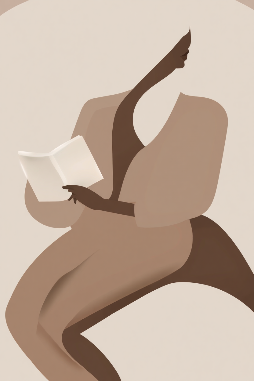 5 Geometric Earth Tone Women Line Art Prints – Abstract Modern Wall Art Collection for Living Room, Bedroom & Studio Decor