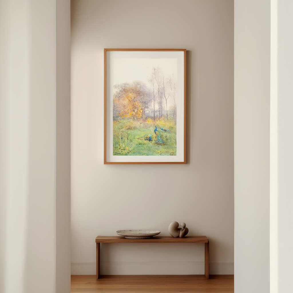 Autumn Days by Mildred Anne Butler (1928) – Vintage Autumn Landscape Art Print