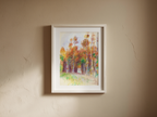 Auguste Renoir - Grove of Trees Poster