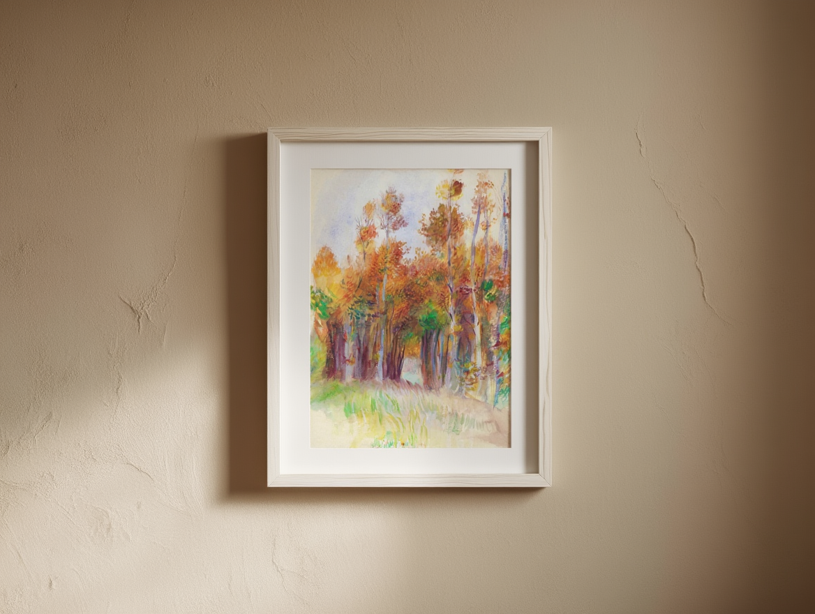 Auguste Renoir - Grove of Trees Poster