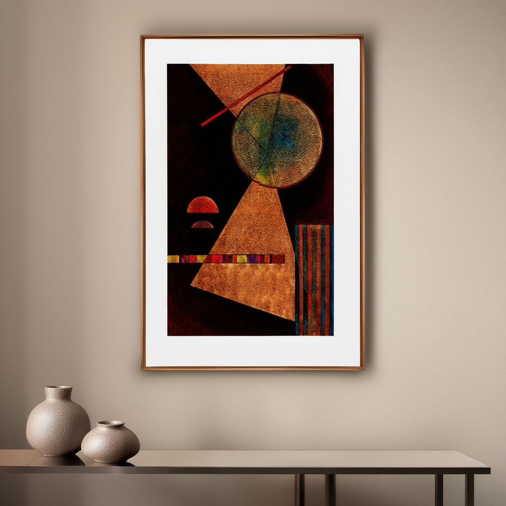 Treffpunkt (Meeting-Point) by Wassily Kandinsky (1928) – Abstract Modernist Art Print