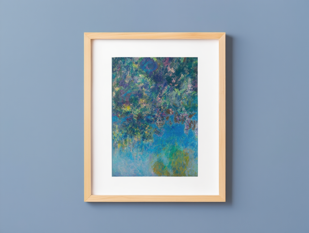 Claude Monet – Wisteria | Lush Impressionist Art Print