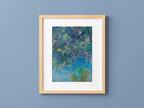 Claude Monet – Blåregn | Frodigt impressionistisk kunsttryk | Hakyarts