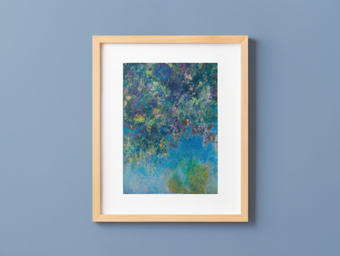 Claude Monet – Wisteria | Lush Impressionist Art Print