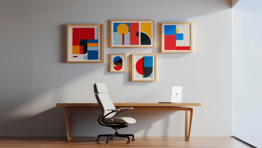 Bauhaus Balance – Set of 4 Art Prints