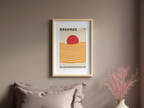 Bauhaus Sütterlin Print – Moderne Typografi Kunstplakat