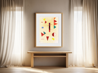 Wassily Kandinsky – Distracted - Ikonisk abstrakt kunsttryk