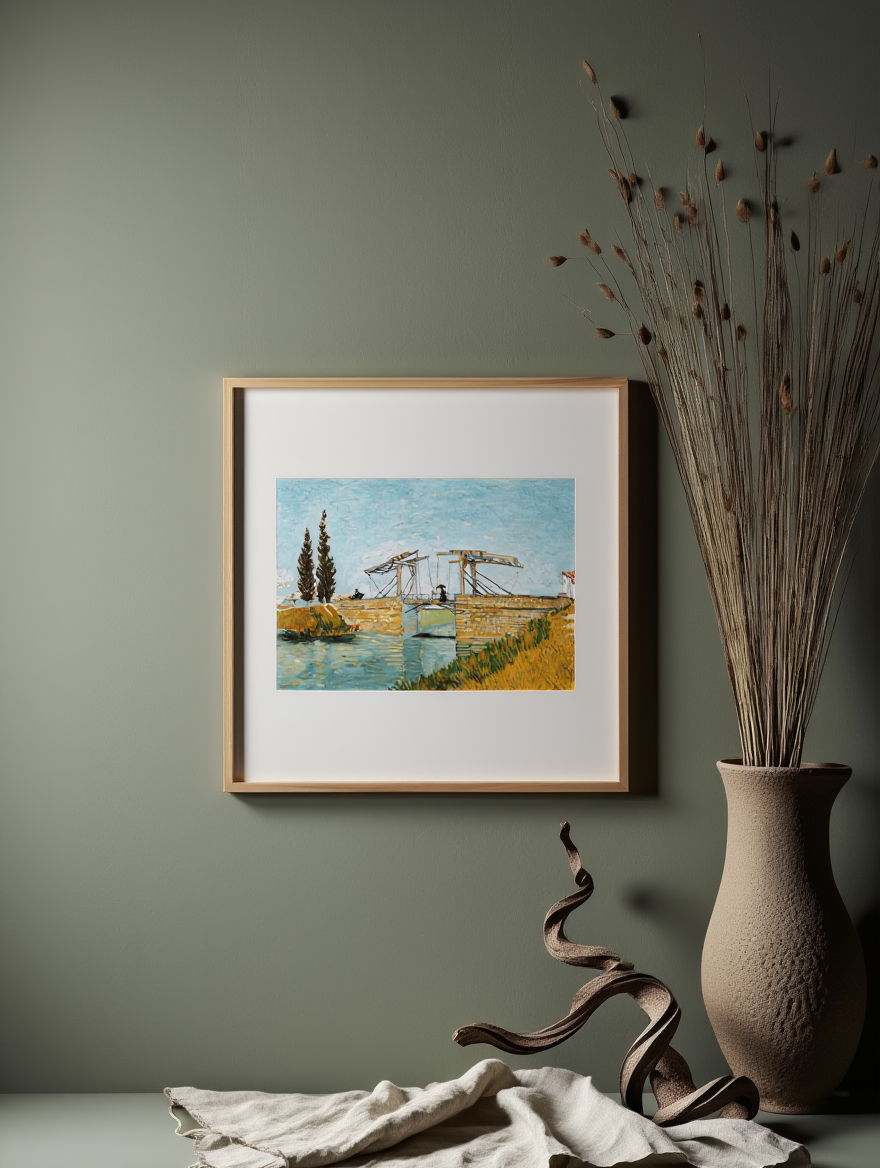 Vincent Van Gogh - Langlois Bridge at Arles