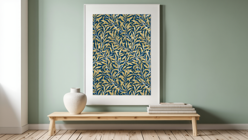 Branche de saule – William Morris | Impression d'art décoratif et inspirée de la nature