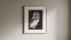 Twee Uilen by Julie de Graag – Dutch Nature & Owl Art Print - Hakyarts