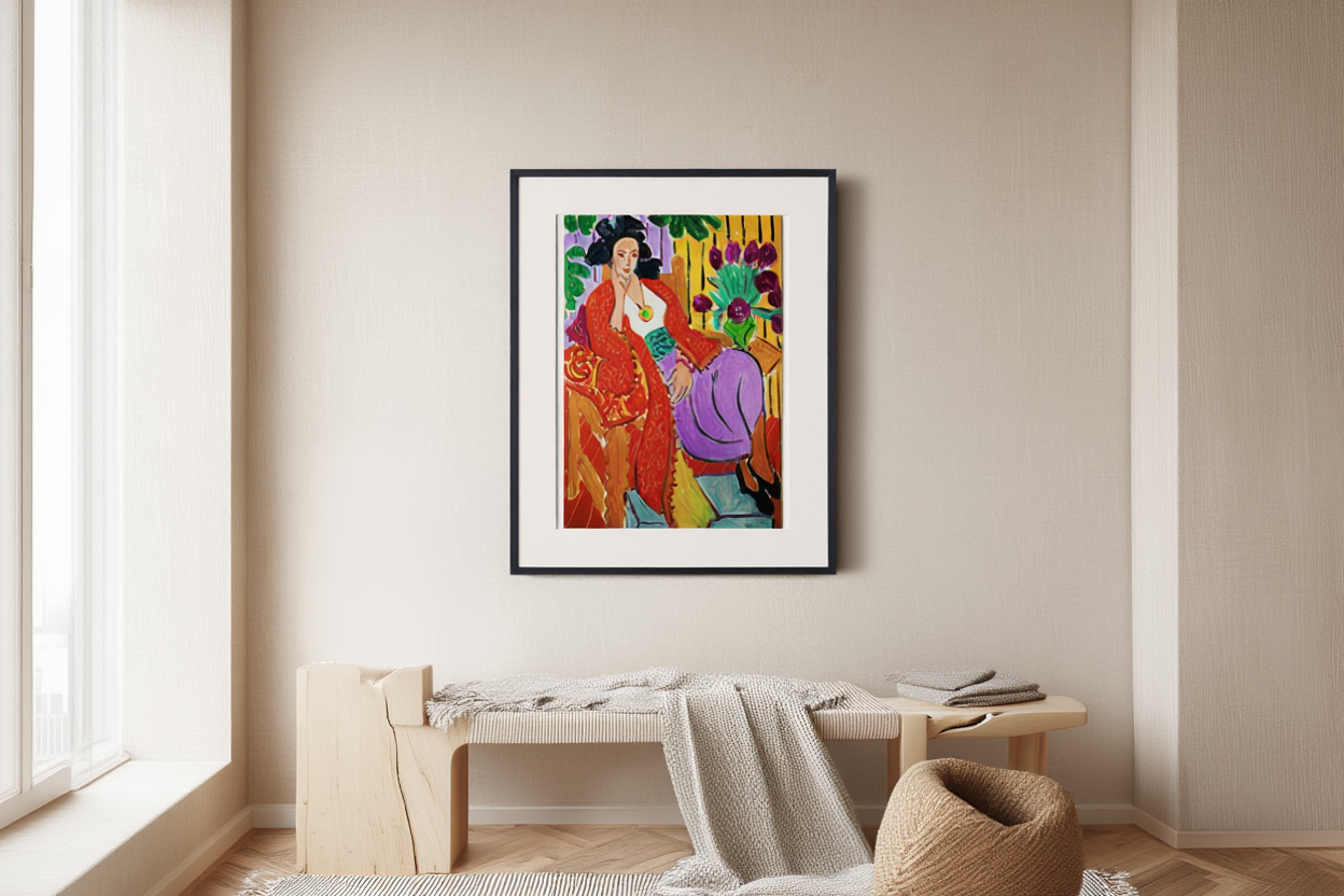 Henri Matisse - Odalisque with the Red Coat