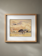 Paul Nash - Le soleil brille chez les Whitley Bombers